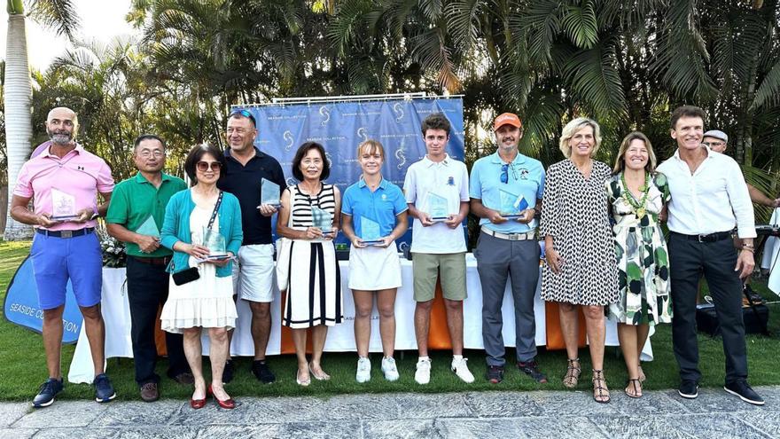 En la imagen, los jugadores premiados en el Torneo Seaside Collection, celebrado en Maspalomas Golf. | | LP/DLP