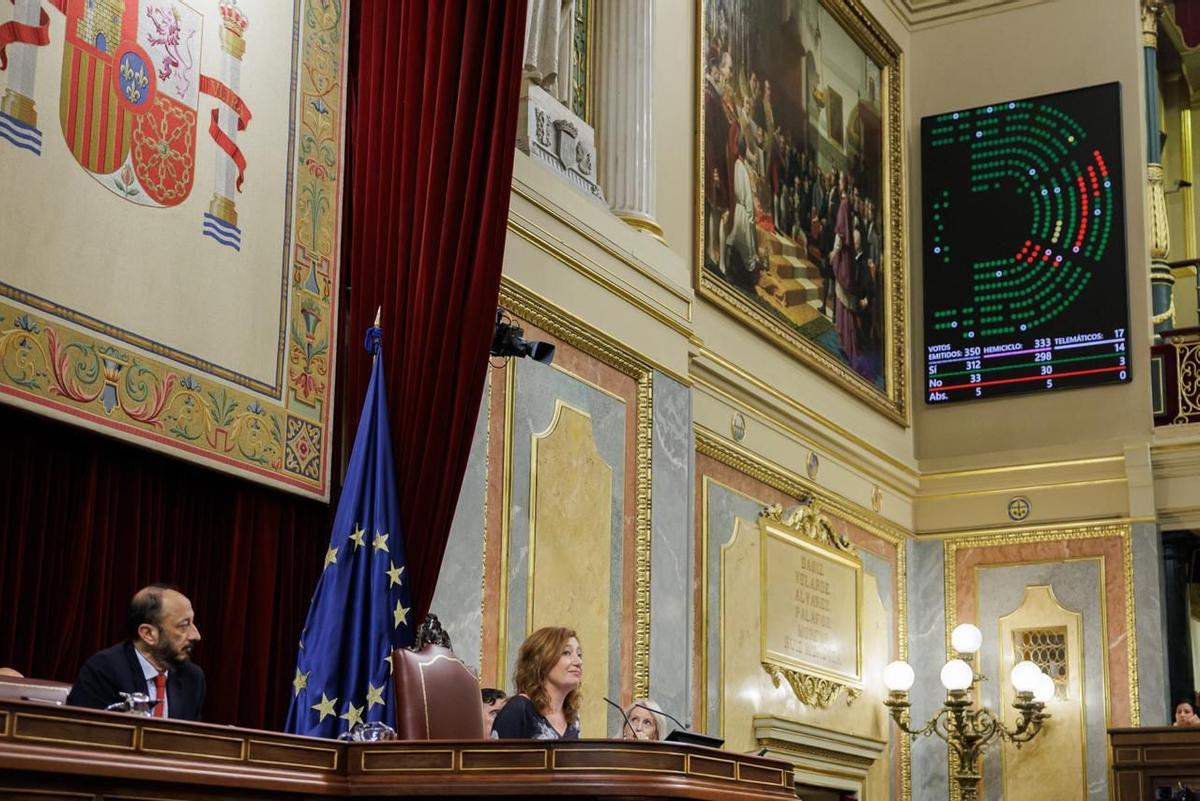 Francina Armengol, presidenta del Congreso de los Diputados