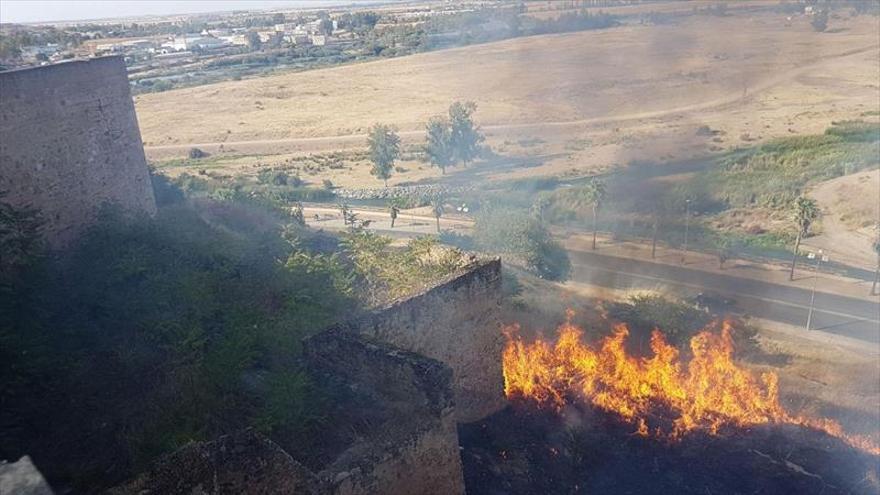 148.000 euros para limpiar las laderas de la alcazaba de Badajoz