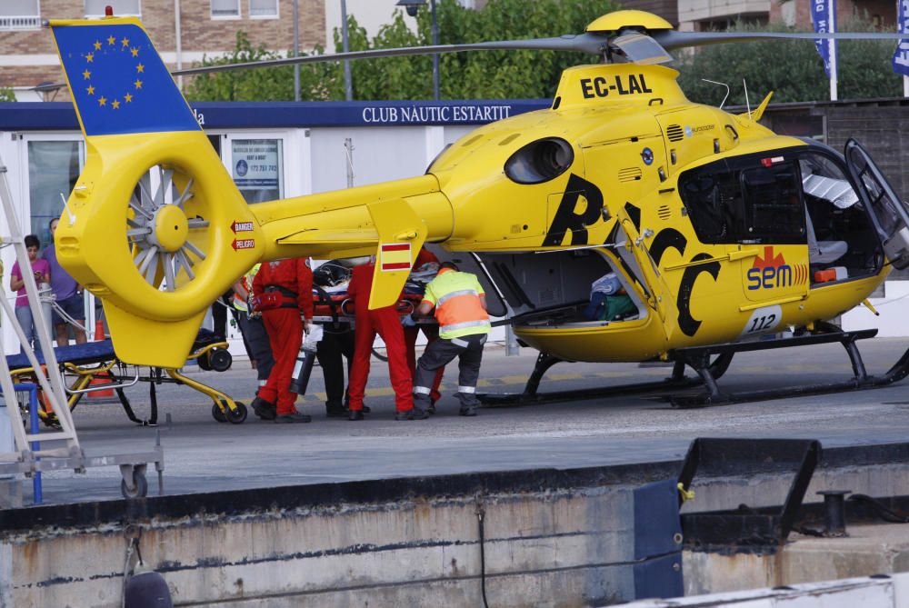 Dispositiu de recerca i rescat dels submarinistes atrapats a la cova dels Arquets el 2014