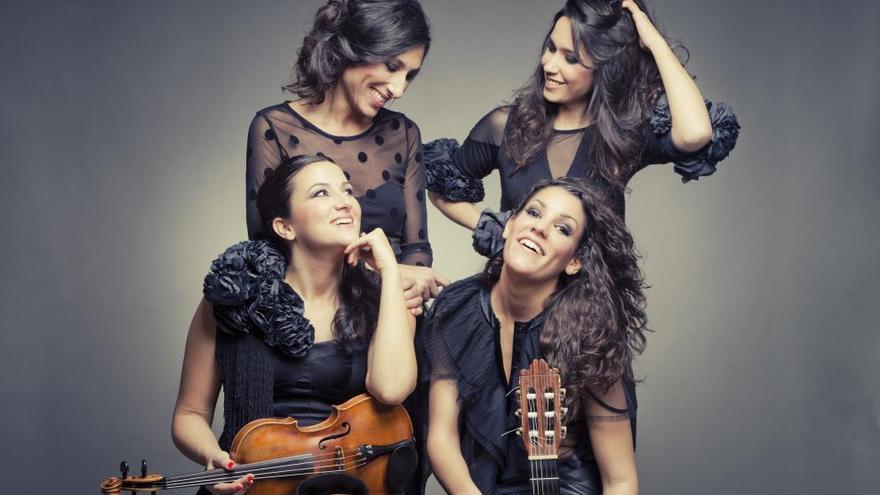 Las Migas actúan mañana dentro de la Cumbre Flamenca de Murcia.