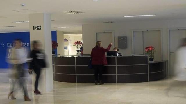 Punto de información del Hospital Materno Infantil de la Arrixaca