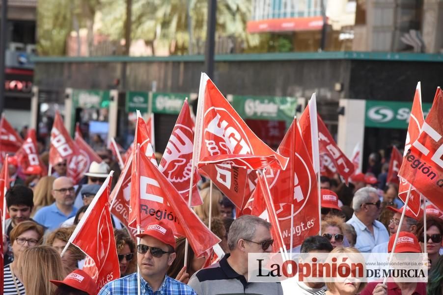 Primero de mayo en Murcia