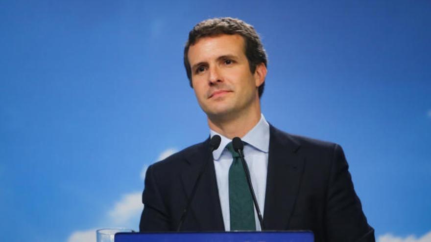 Casado rechaza alianzas postelectorales con el PSOE tras el 26M