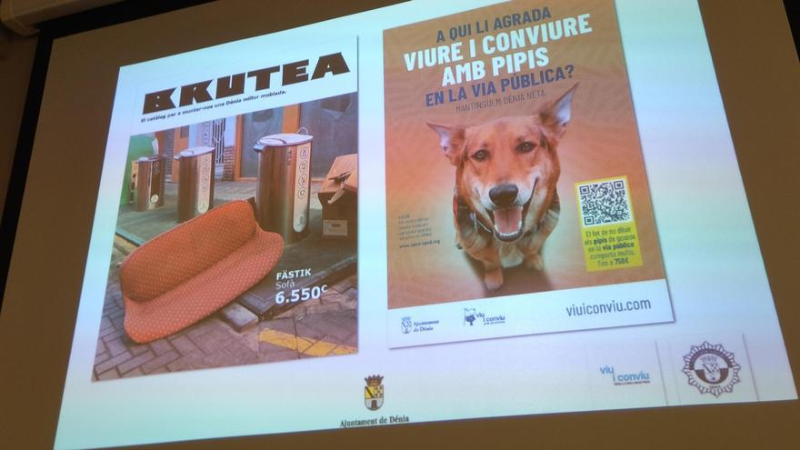 Dénia se inspira en Ikea para lanzar &quot;Brutea&quot; y denunciar los vertidos de trastos