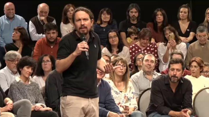 Iglesias: "Sería decente que los electores sepan si Sánchez va a pactar con el PP"
