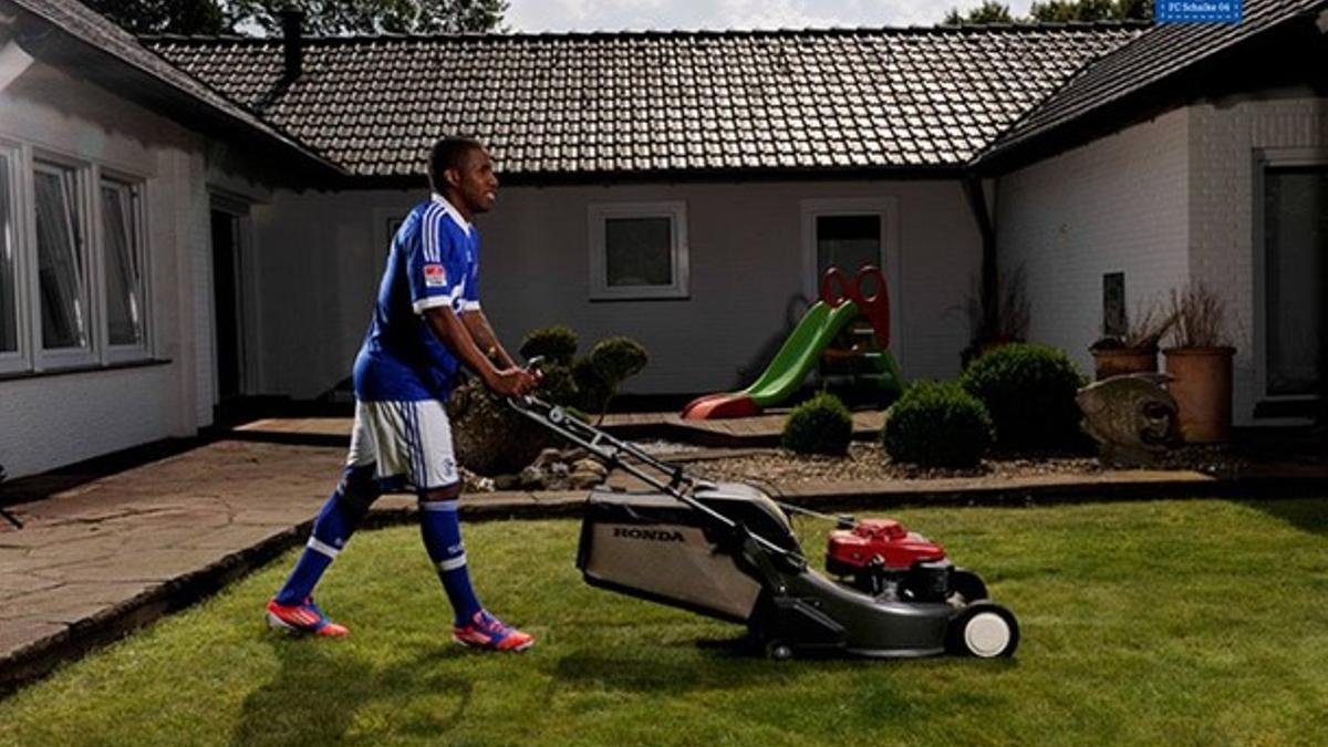 Los jugadores del Schalke mostraron su cara más divertida