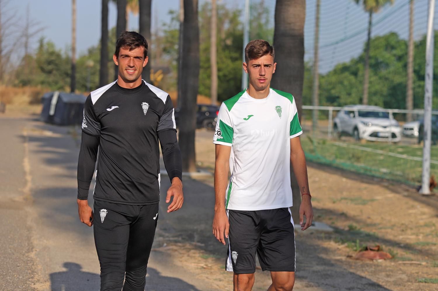 La última sesión del Córdoba CF antes del 'stage', en imágenes