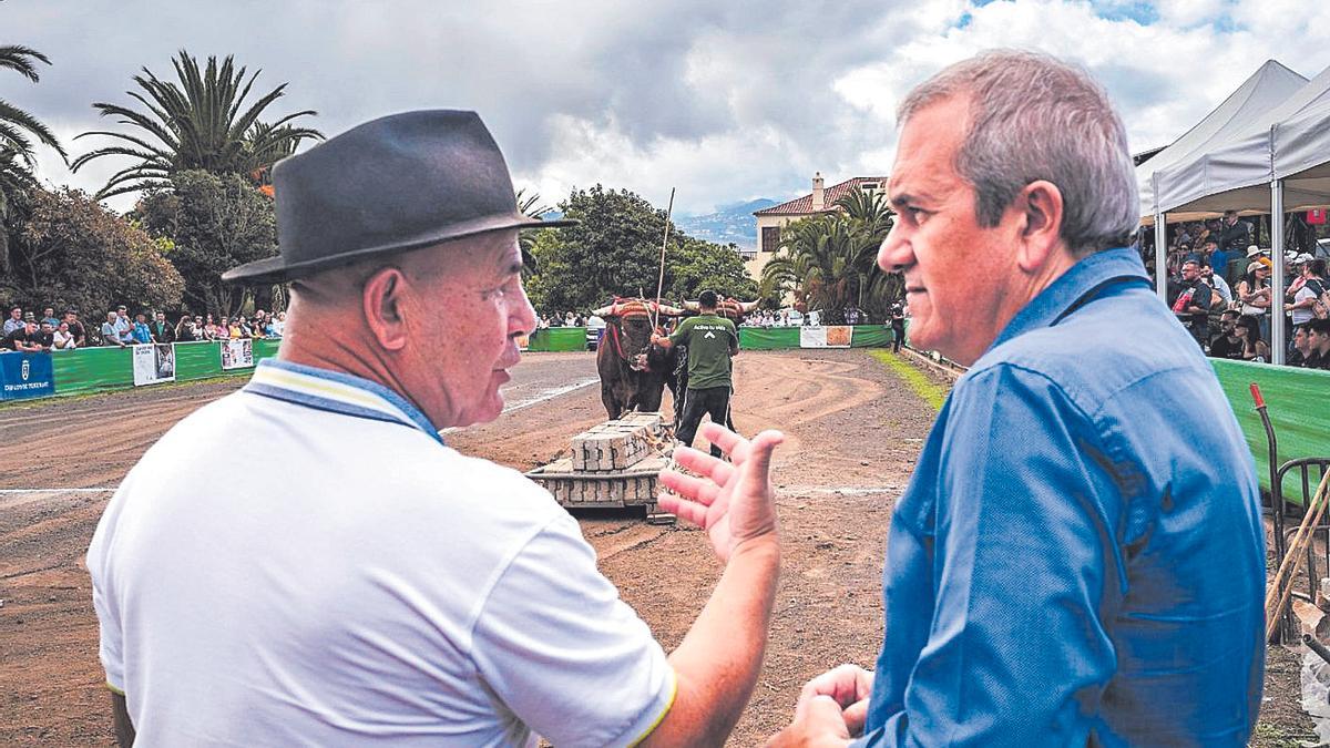 Valentín González, consejero de Sector Primario del Cabildo de Tenerife
