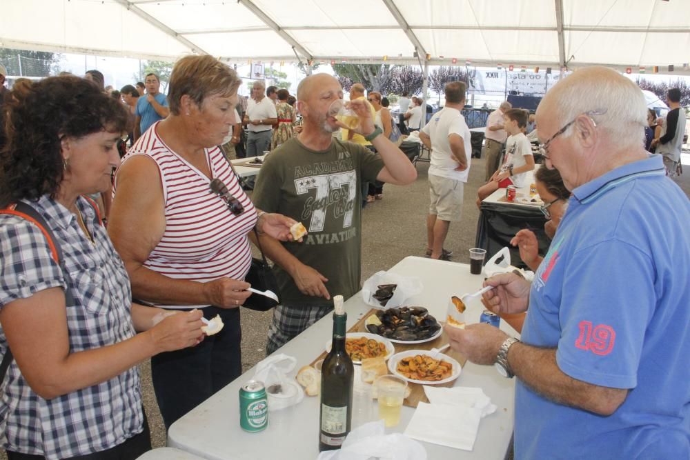 La fiesta gastronómica en honor al producto estrella de Moaña también quiso ser un homenaje a la figura de la mujer