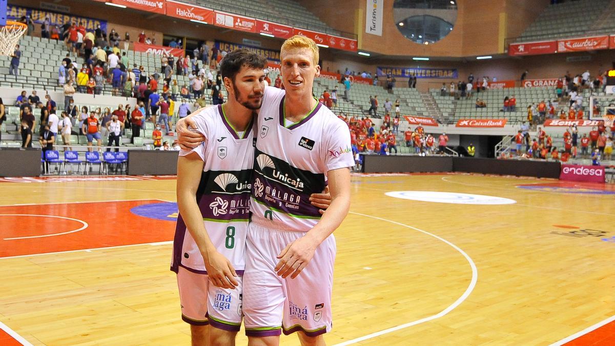 Brizuela y Alberto Díaz, dos cupos de máxima calidad del Unicaja y de la propia Liga Endesa.