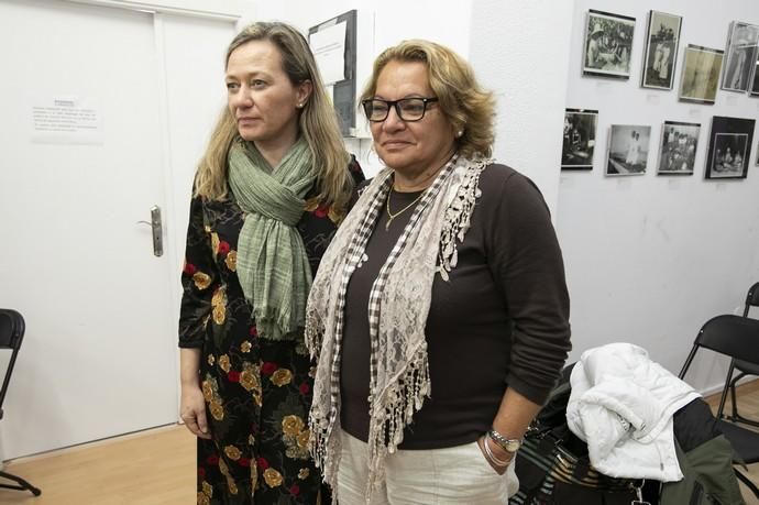 28.04.19. Las Palmas de Gran Canaria.Las diputadas electas de Unidas Podemos, Victoria Rosell y Meri Pita, comparecen ante la prensa tras los resultados obtenidos. Sede de Unidas Podemos en Las Palmas de Gran Canaria.  Foto Quique Curbelo  | 28/04/2019 | Fotógrafo: Quique Curbelo