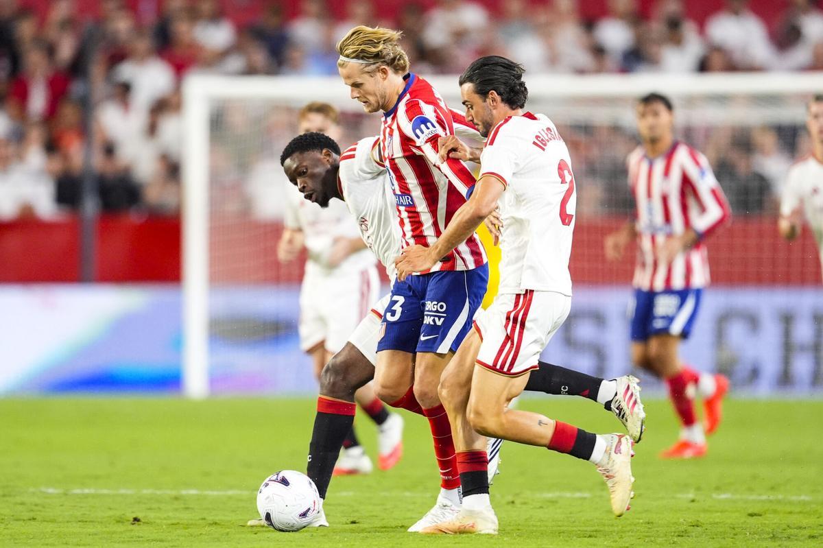 LaLiga: Sevilla - Atlético, en imágenes.