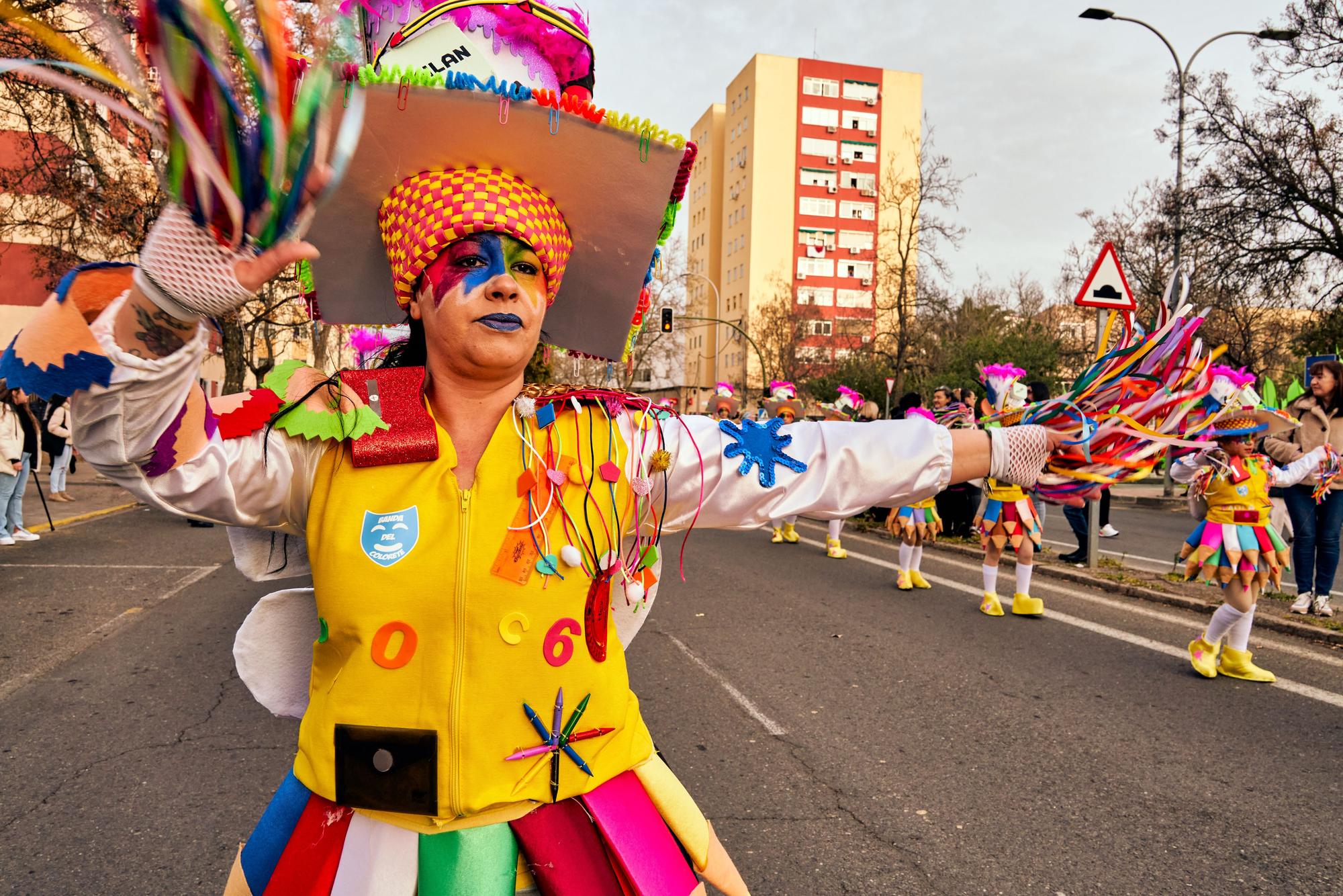 GALERÍA | El desfile del Carnaval de Cáceres