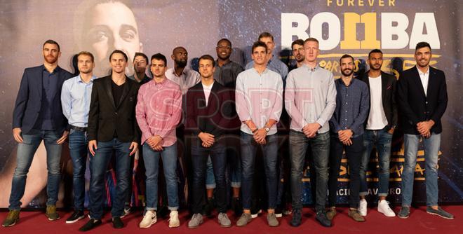 Homenaje a Juan Carlos Navarro en el Palau Blaugrana