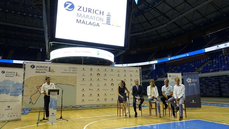 Presentación de la carrera en el Martín Carpena.