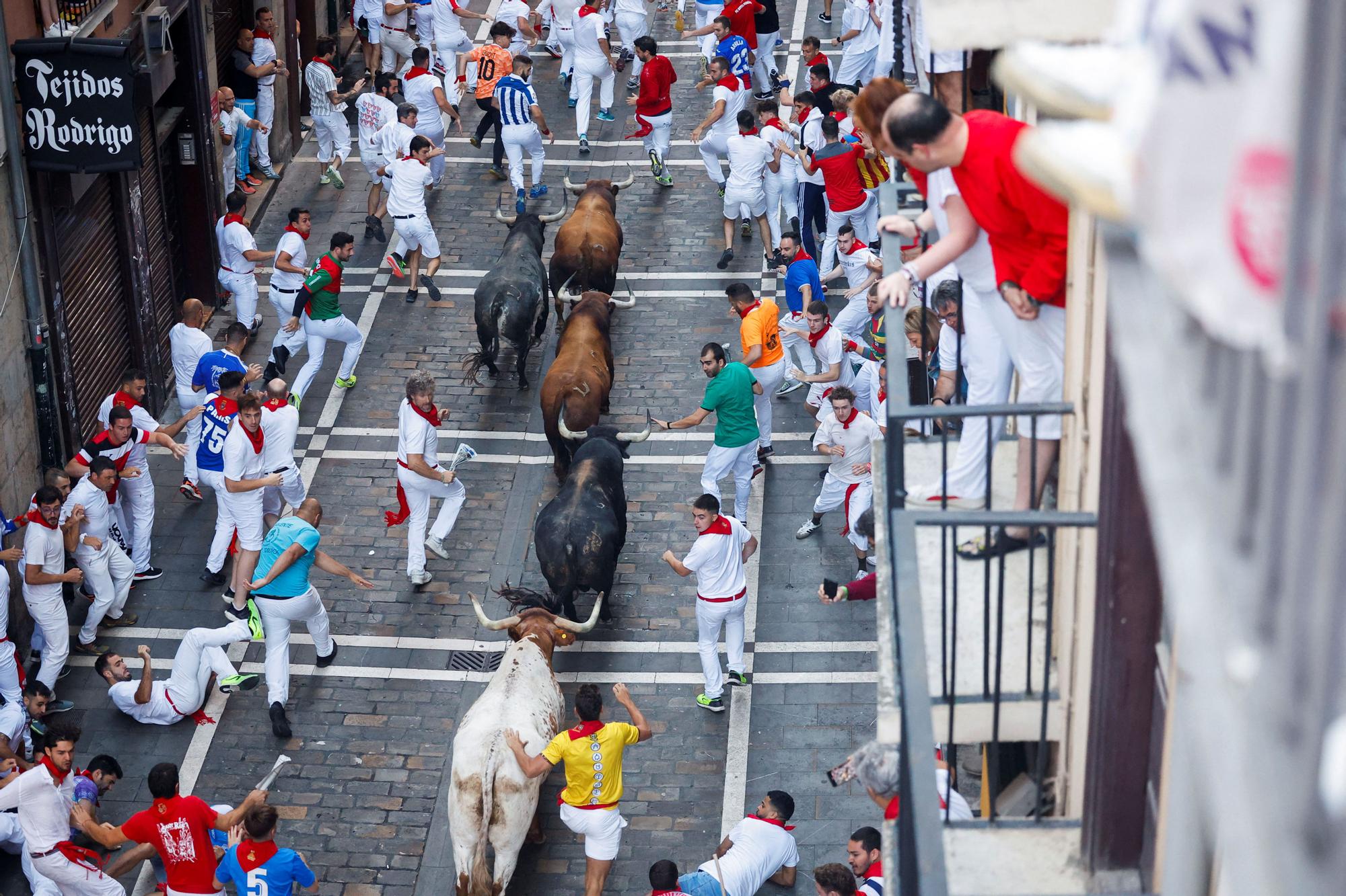 Quinto encierro de los Sanfermines 2022