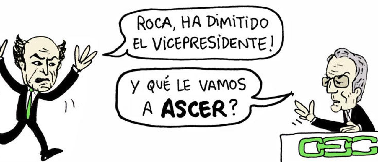 Un vicepresidente de la CEC dimite por la falta de transparencia en la gestión de Roca