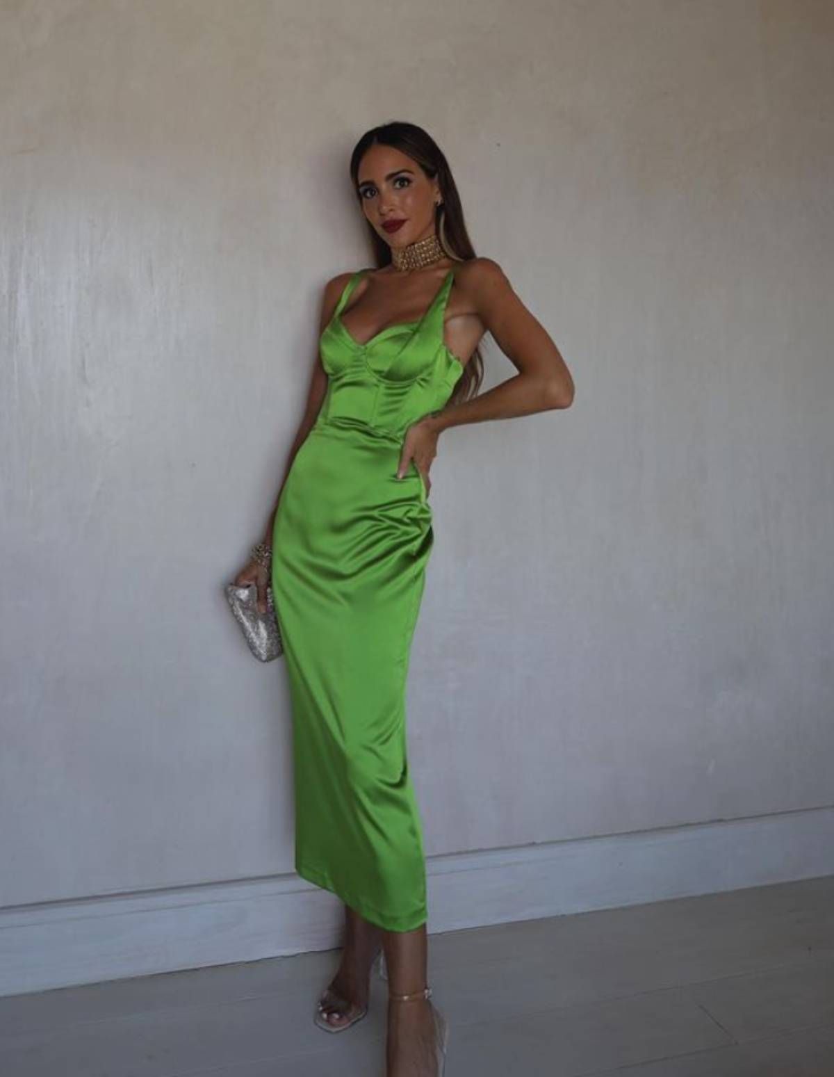 El vestido de Zara con el que Rocío Osorno nos ha convencido de que el verde  siempre es buena idea - Woman