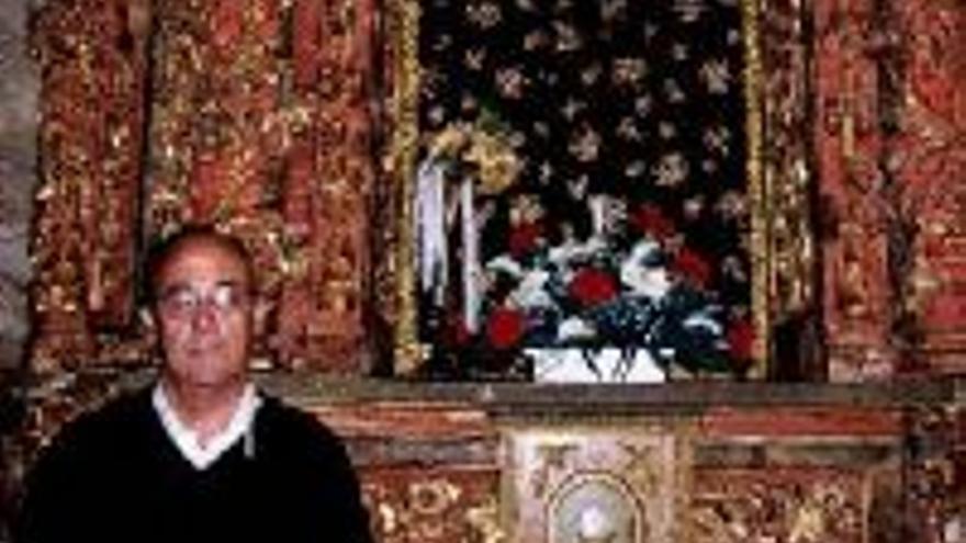 Comienzan a restaurar el retablo del ´Amarrao´