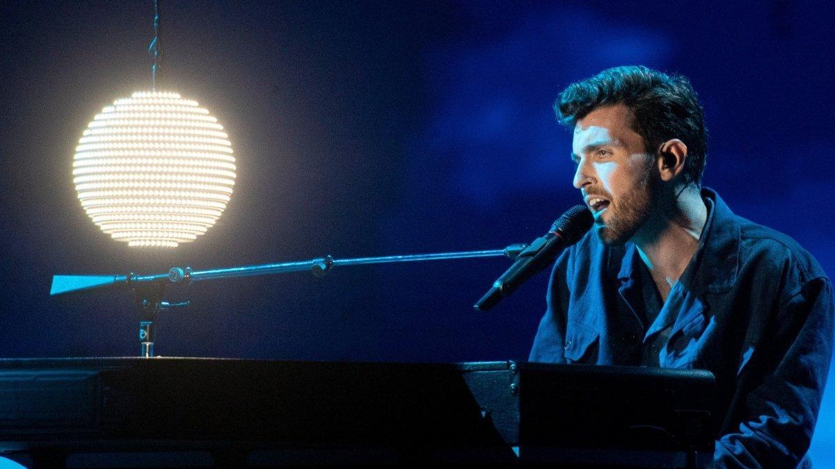 Duncan Laurence en el Festival de Eurovisión 2019