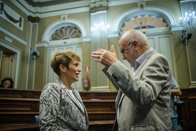 Última sesión del pleno del Parlamento de Canarias, 27/07/2022