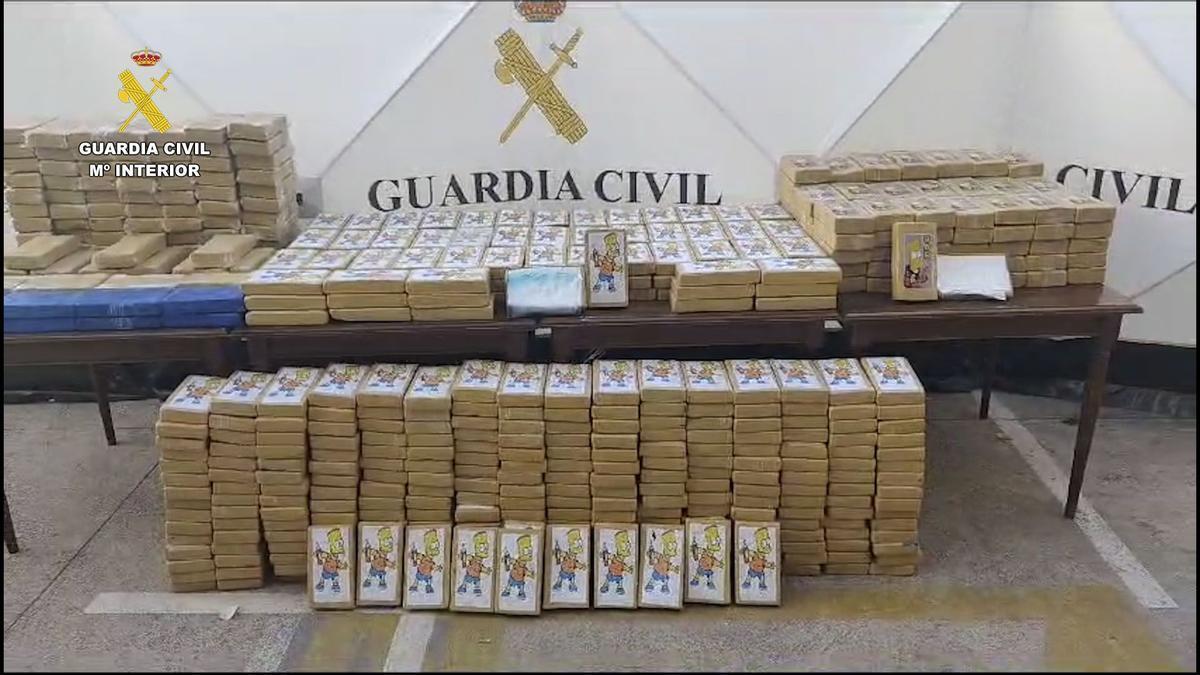 Ocho detenidos e incautados 600 kilos de cocaína en un contenedor en Quart de Poblet (Valencia).