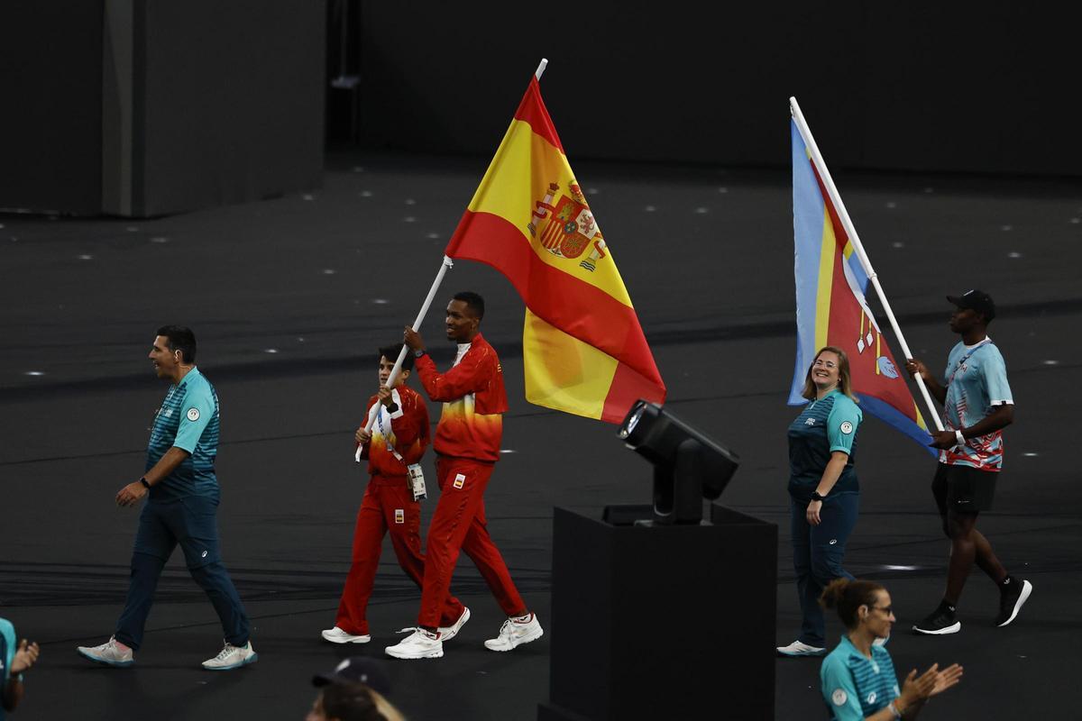 Ceremonia de clausura de los Juegos Olímpicos de París