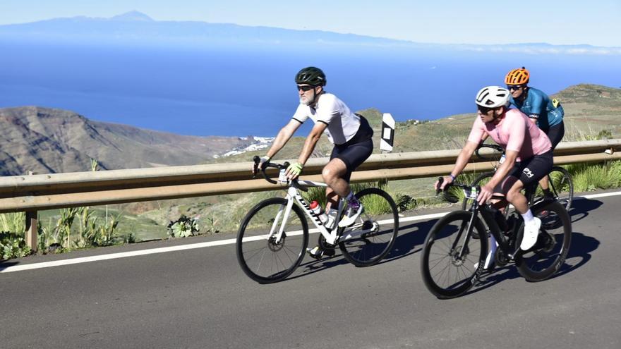 Más de 100 kilómetros recorridos en la penúltima etapa de la Gran Canaria Bike Week