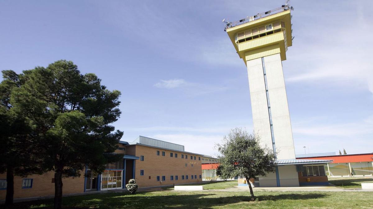Cárcel de Zuera, en la provincia de Zaragoza.