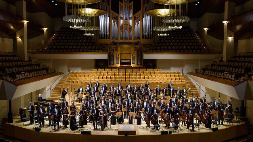 La Simfònica de Madrid interpreta al Palau de la Música una «Novena» de Beethoven solidaria a favor dels afectats per la dana