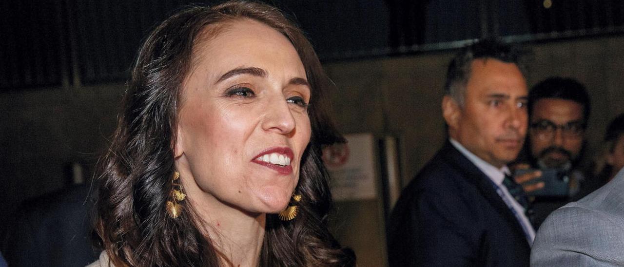 Jacinda Ardern.