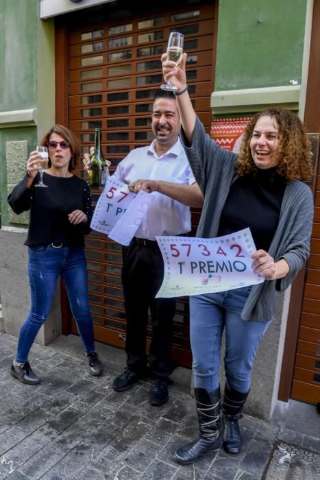 El Gordo de El Niño, vendido en la calle Constantino