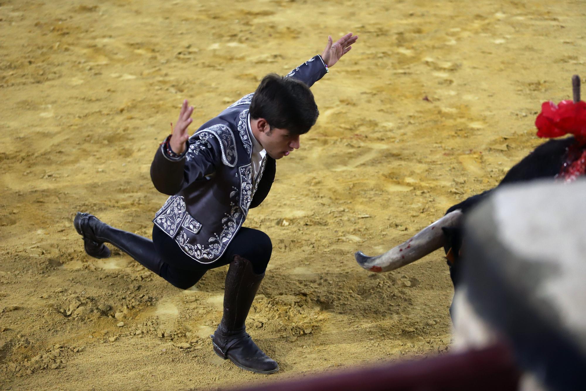 Rejones en la Feria de Málaga: Guillermo Hermoso y Ferrer Martín, doble Puerta Grande en Málaga