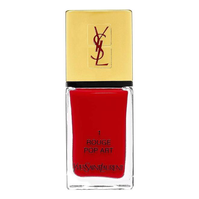 Yves Saint Laurent La Laque Couture en el tono Rouge Pop Art