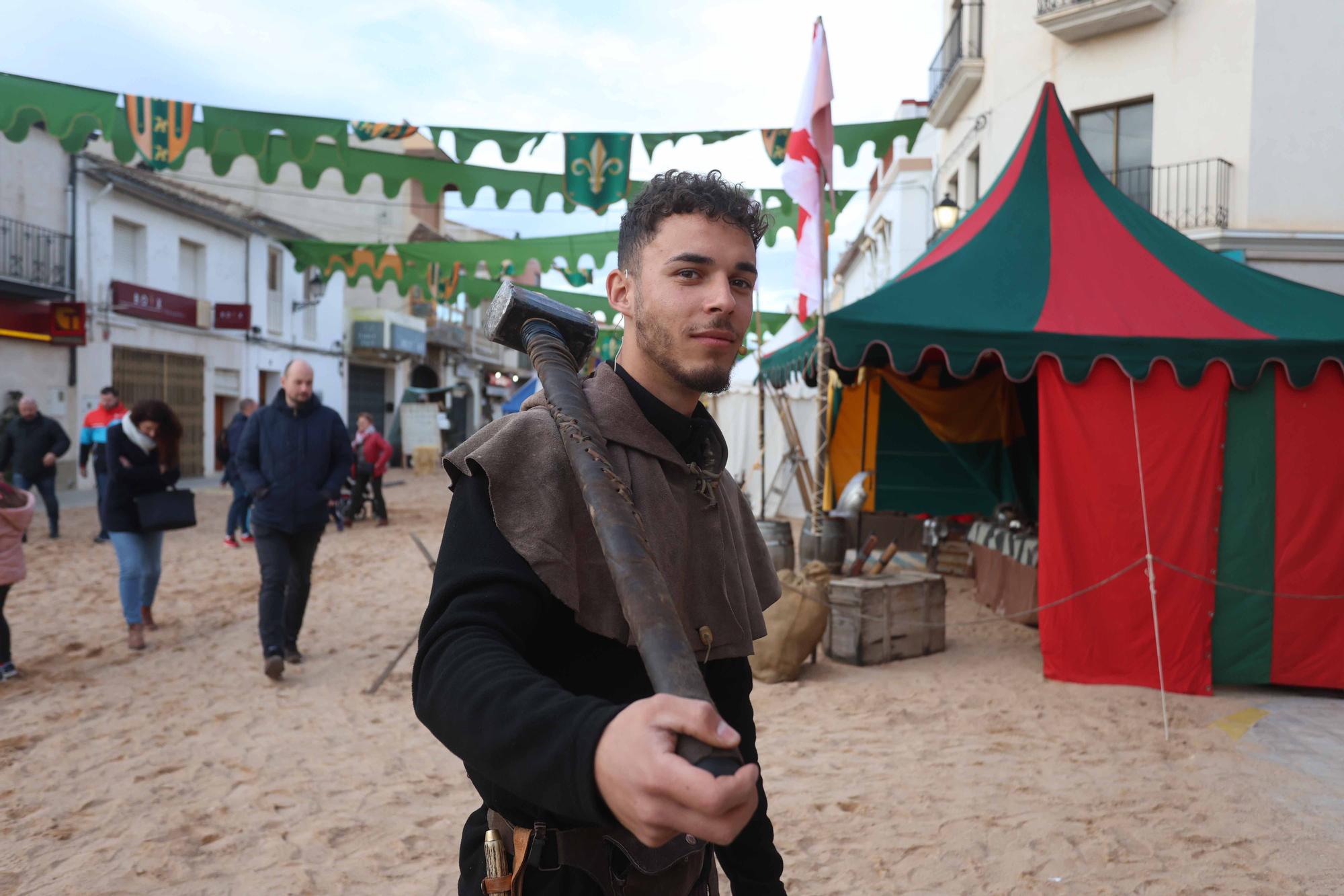 Mercado renacentista de los Borja en Llombai