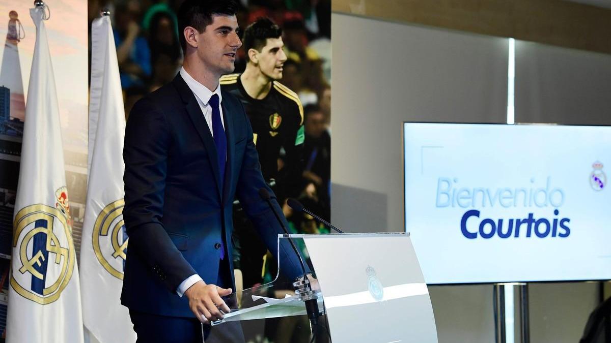 Courtois: &quot;Cumplo un sueño de infancia&quot;