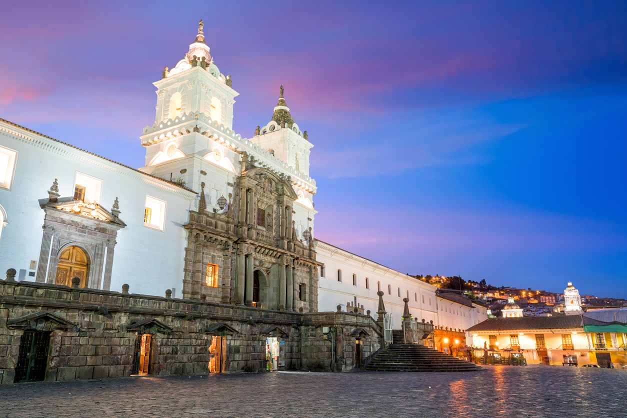Plaza de San Francisco en Quito
