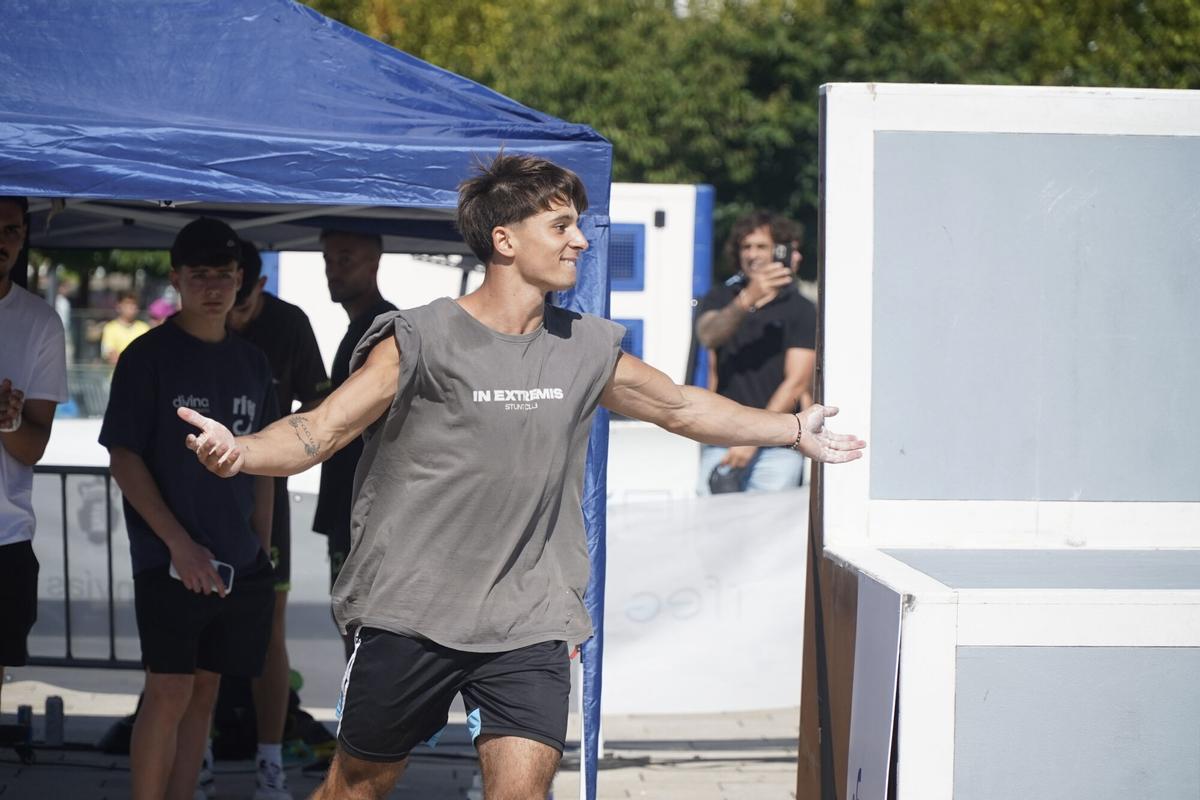 Finales de Freestyle de parkour de GRAVITEO A Coruña Xacobeo