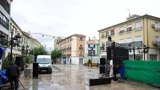 La lluvia obliga a aplazar la fiesta por el ascenso del Eldense