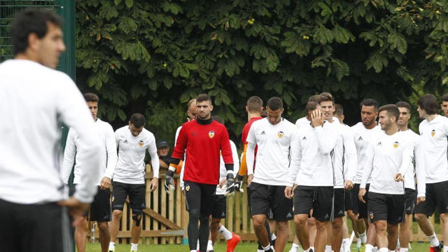 Parejo, apartado del entrenamiento