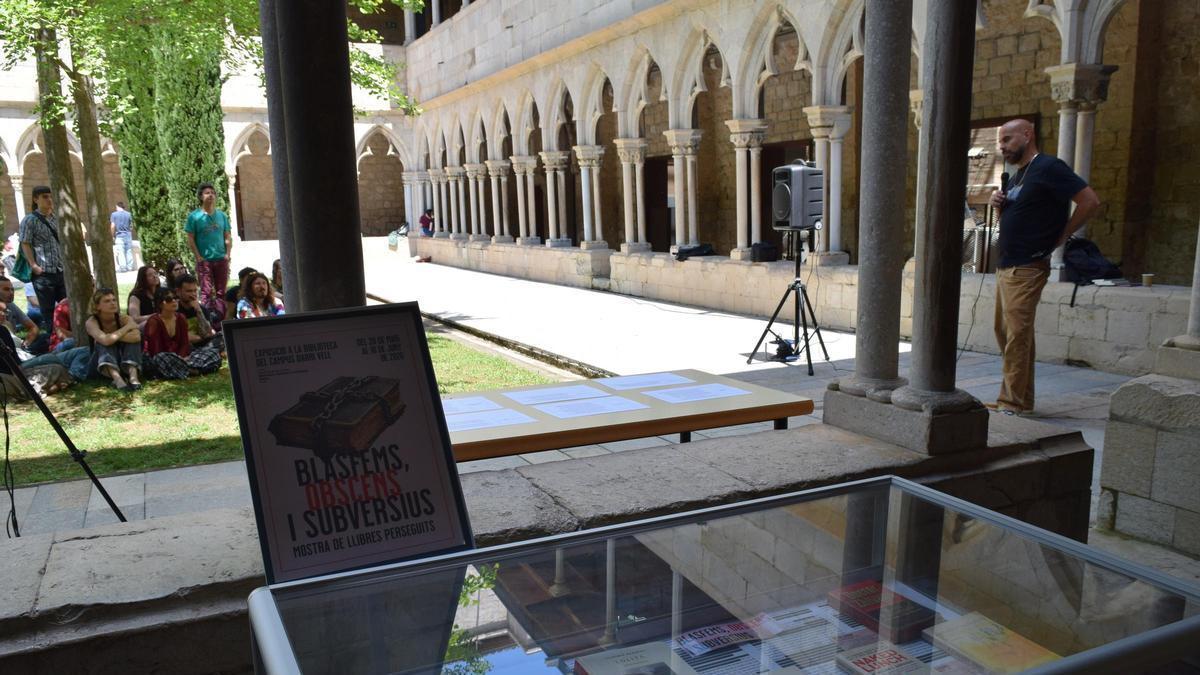 La jornada sobre llibertat d'expressió a la Facultat de Lletres de la UdG.