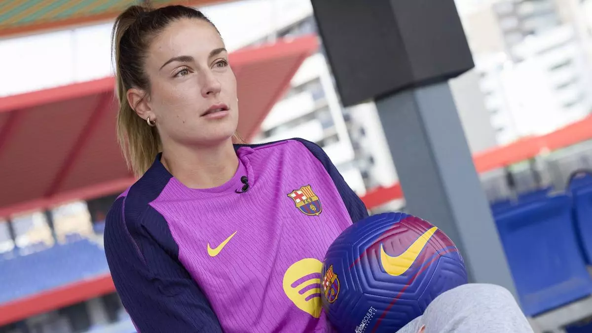 Alexia Putellas: "Cuando me llegó la oferta del PSG, no hubo debate"