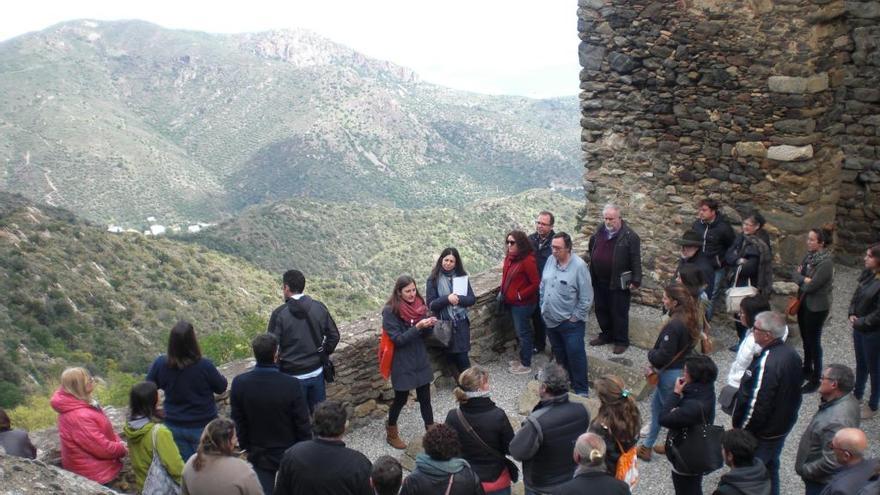 La visita feta a Sant Pere de Rodes