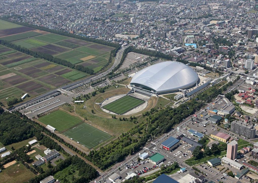Sapporo Dome. 