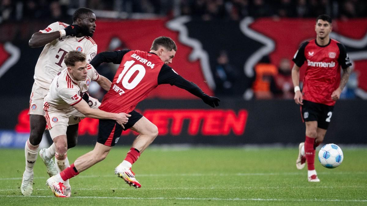 Kimmich intenta para a Florian Wirtz en el Bayer Leverkusen - Bayern