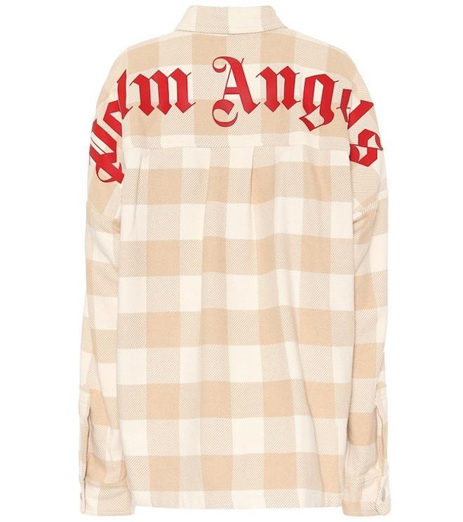 Camisa masculina de cuadros, de Palm Angels