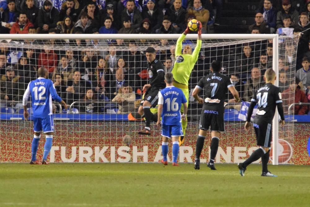 El Dépor cae ante el Celta en Riazor