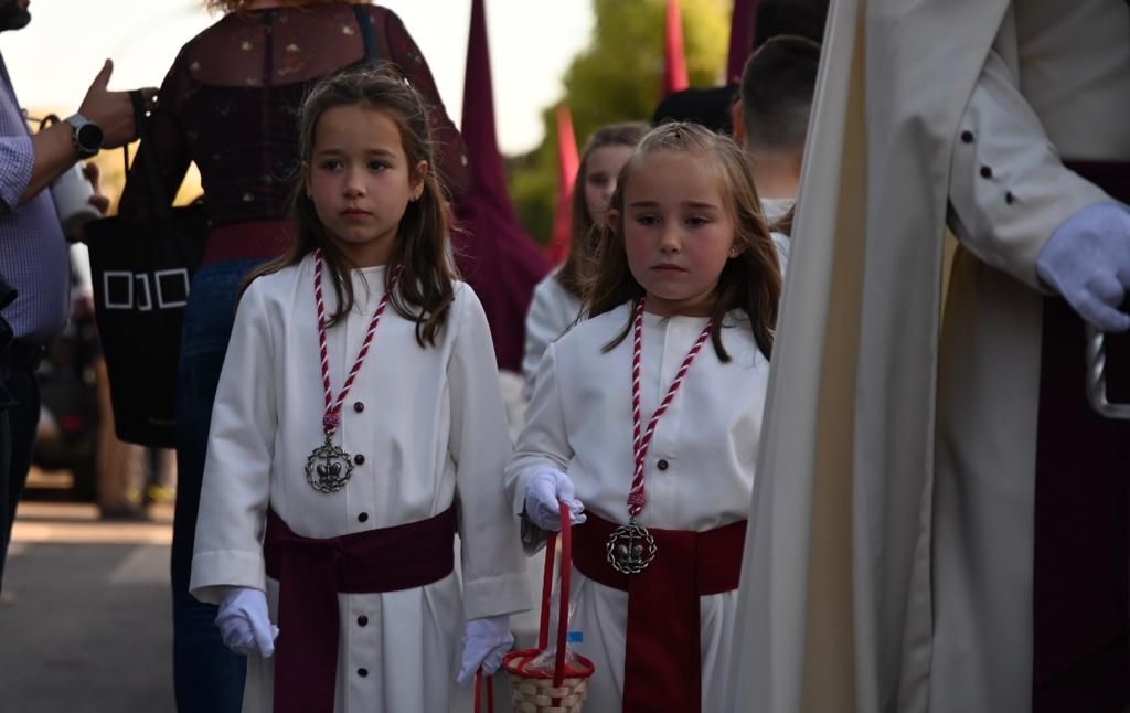 La salida del Cristo de las Lágrimas en el Parque Figueroa, en imágenes