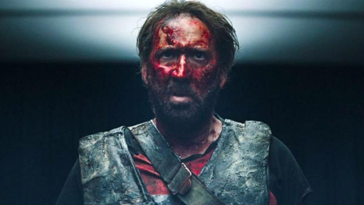 Nicolas Cage, en un fotograma de 'Mandy'